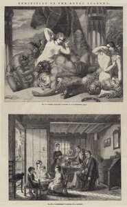 Tentoonstelling van de Koninklijke Academie door Frederick Richard Pickersgill